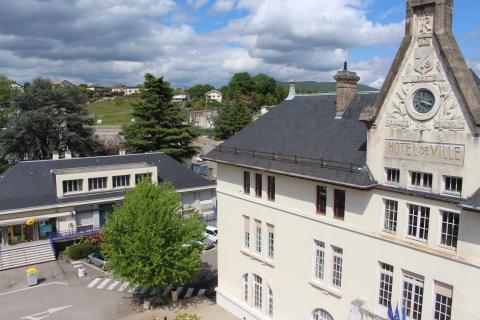 hotel de ville vue du ciel