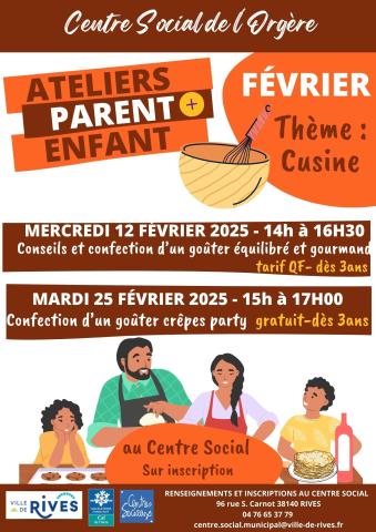 ateliers parents enfants février 