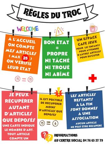 règlement troc famille