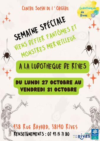 semaine fantôme ludo