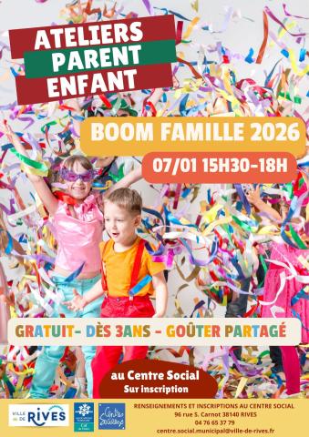 Atelier Parent-Enfant du 7 janvier