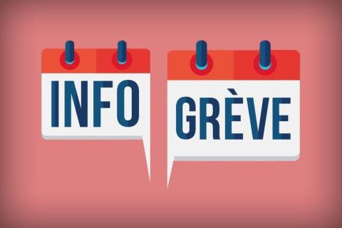 info grève